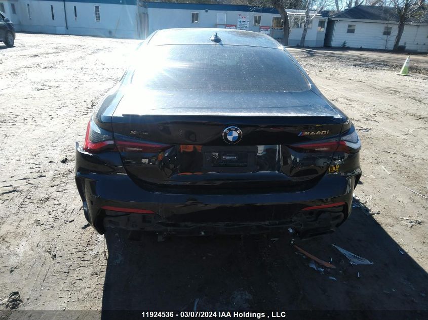 2021 BMW M440Xi VIN: WBA13AR03MCG87676 Lot: 11924536