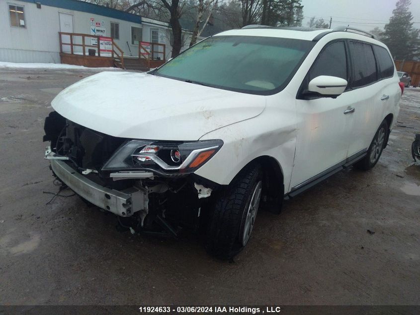 2018 Nissan Pathfinder VIN: 5N1DR2MM5JC621990 Lot: 11924633