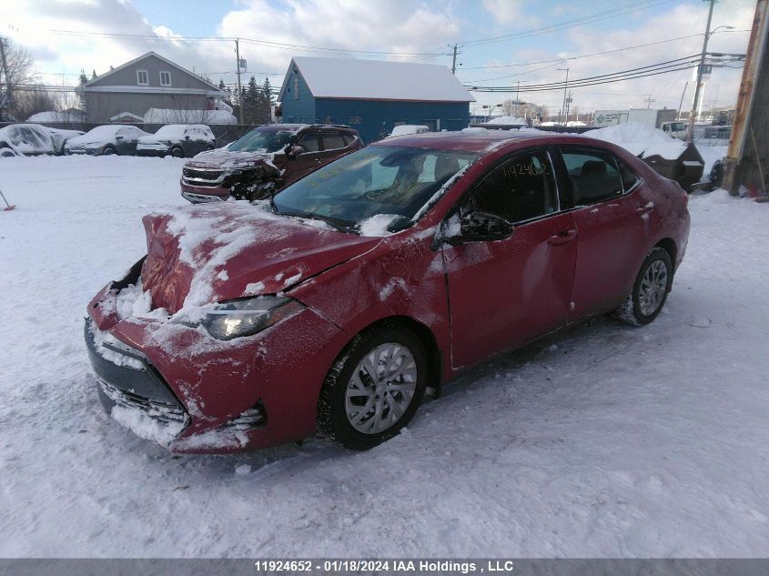 2018 Toyota Corolla VIN: 2T1BURHE6JC046070 Lot: 11924652