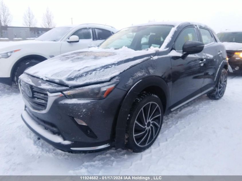 2019 Mazda Cx-3 VIN: JM1DKFD70K0411200 Lot: 11924682