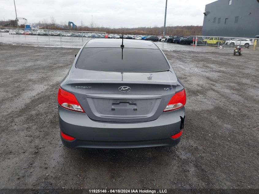 2017 Hyundai Accent VIN: KMHCT4AE4HU230100 Lot: 39227195