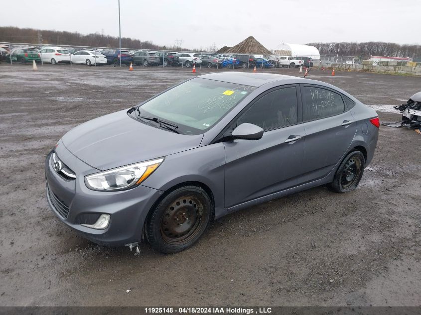 2017 Hyundai Accent VIN: KMHCT4AE4HU230100 Lot: 39227195