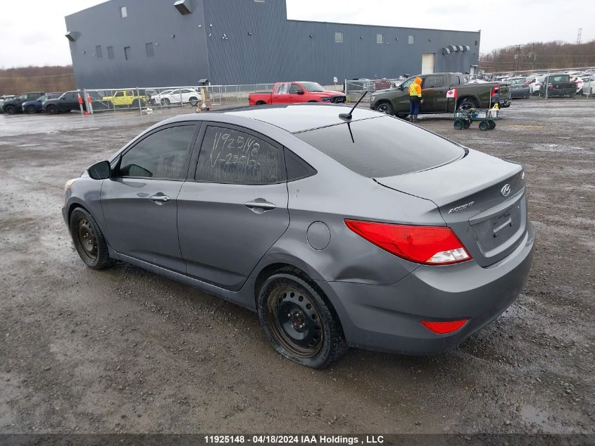 2017 Hyundai Accent VIN: KMHCT4AE4HU230100 Lot: 39227195