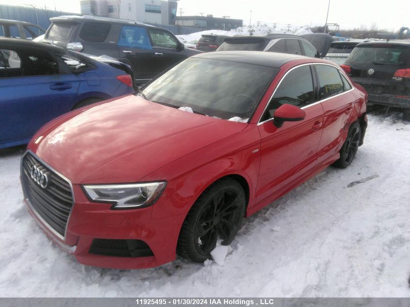 2020 Audi A3 Sedan VIN: WAUJEGFF3LA026629 Lot: 11925495