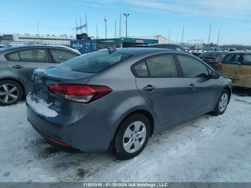 2017 Kia Forte VIN: 3KPFL4A74HE057826 Lot: 11925516