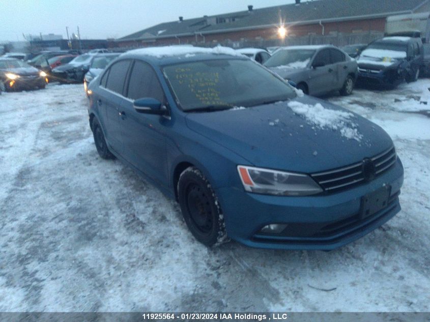 2015 Volkswagen Jetta Sedan VIN: 3VWDA7AJ3FM242508 Lot: 11925564