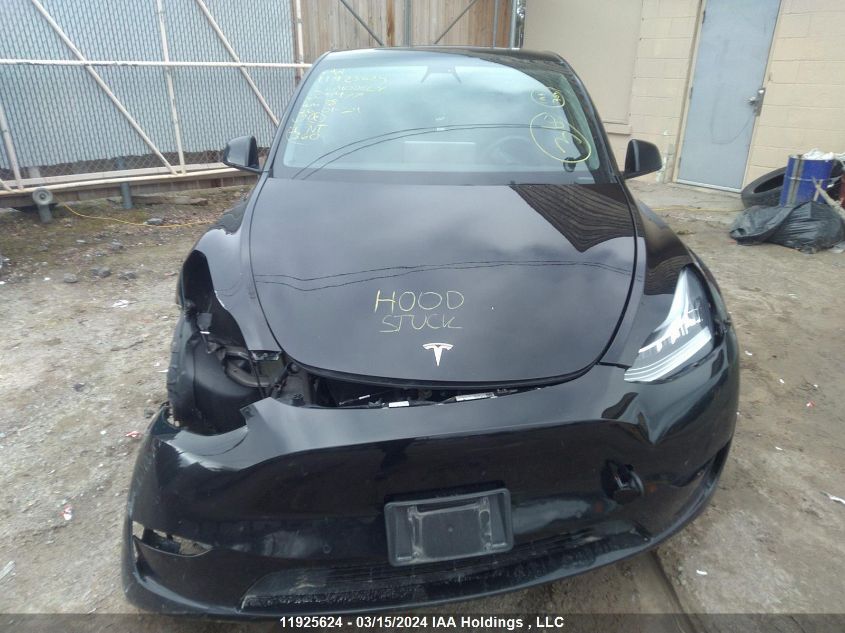 2021 Tesla Model Y VIN: 5YJYGDEE4MF204477 Lot: 11925624