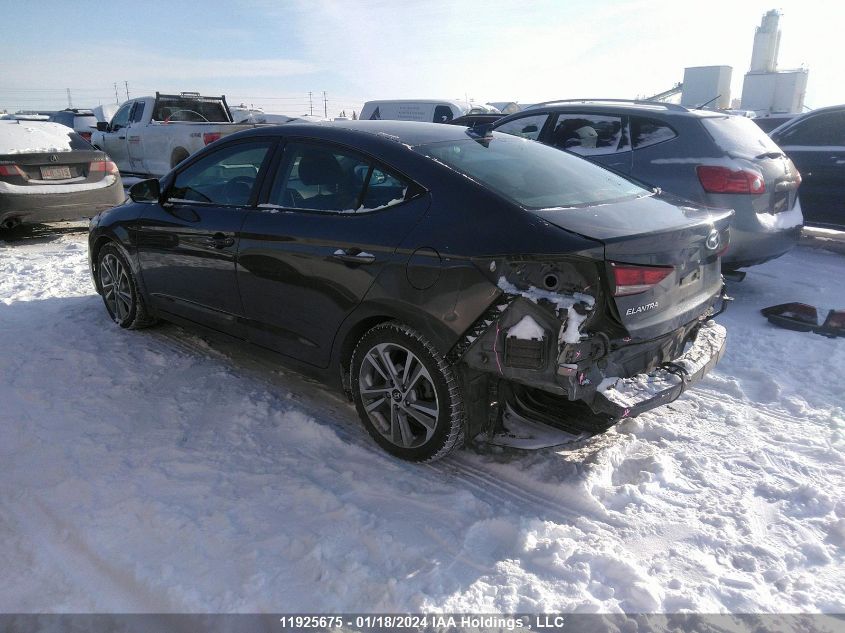 2017 Hyundai Elantra Se/Value/Limited VIN: KMHD84LF9HU125483 Lot: 11925675