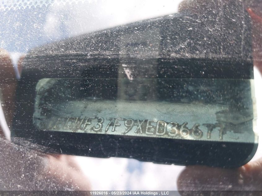 1999 Ford F350 VIN: 1FDWF37F9XED36677 Lot: 11926016