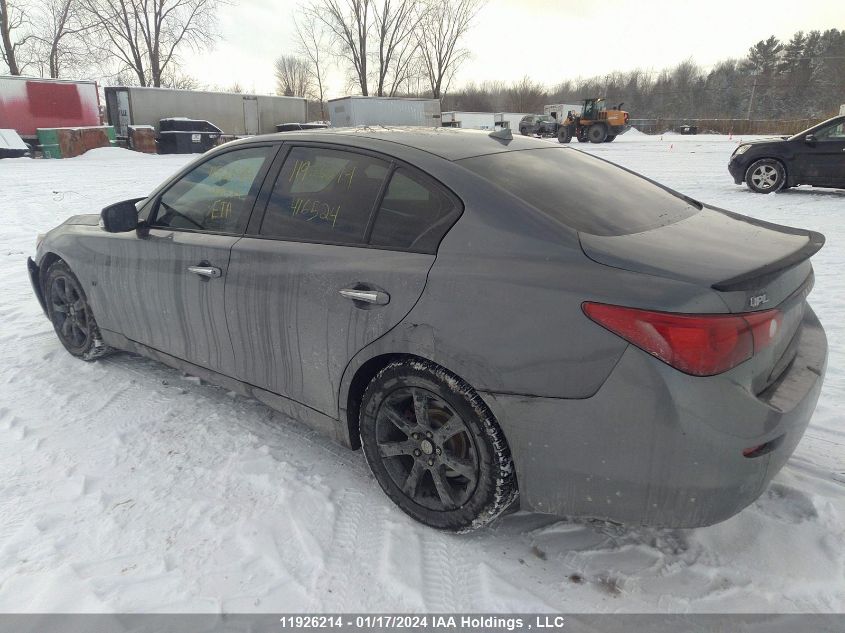 2015 Infiniti Q50 VIN: JN1BV7AR2FM416524 Lot: 39236789