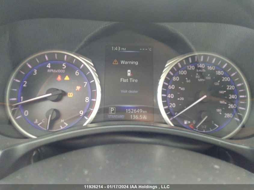 2015 Infiniti Q50 VIN: JN1BV7AR2FM416524 Lot: 39236789