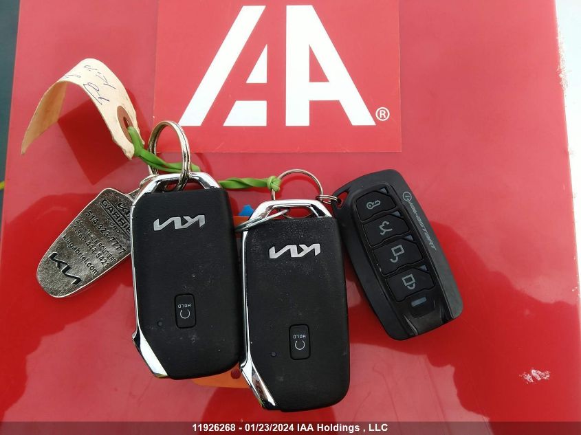 2023 Kia Seltos VIN: KNDEUCAA9P7376555 Lot: 11926268