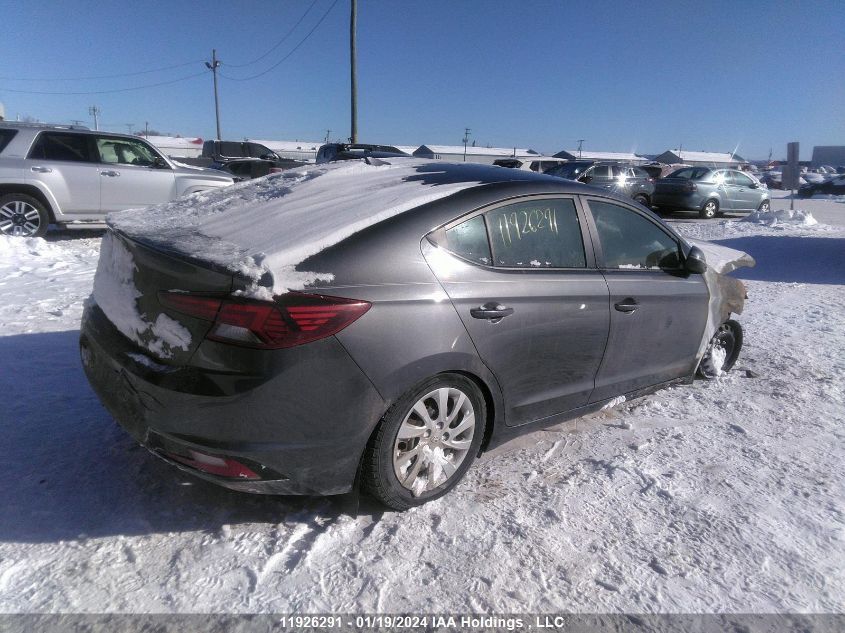 2019 Hyundai Elantra Preferred VIN: KMHD84LF7KU741433 Lot: 11926291