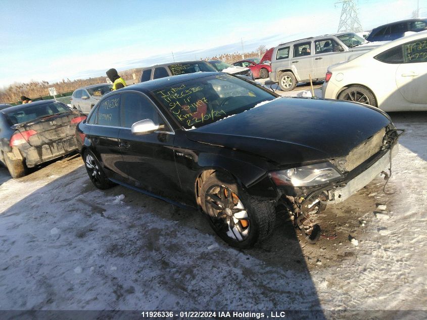 2011 Audi S4 VIN: WAUFGCFL2BA041197 Lot: 11926336