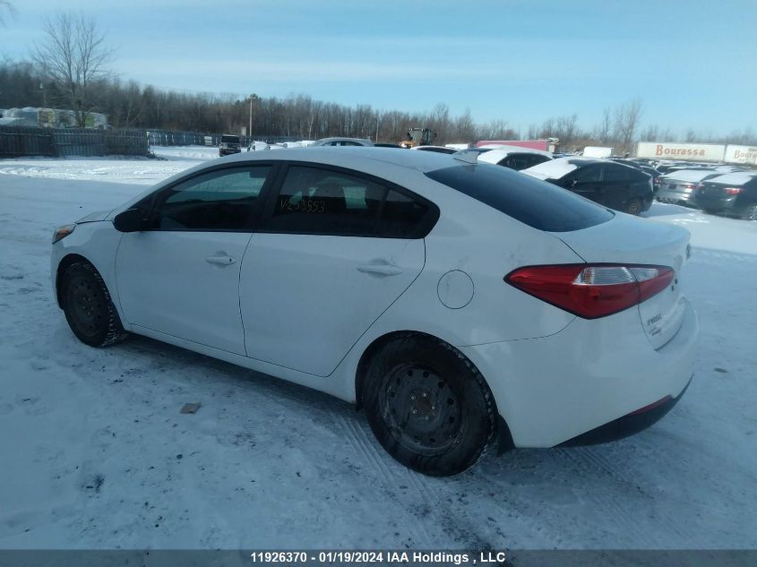 2014 Kia Forte VIN: KNAFX4A60E5253553 Lot: 11926370