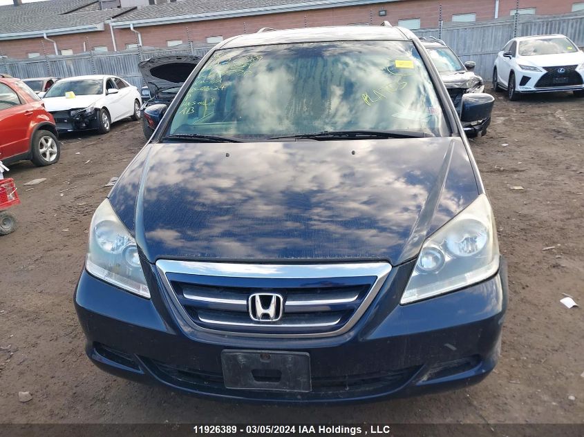 2007 Honda Odyssey VIN: 5FNRL38417B500770 Lot: 11926389