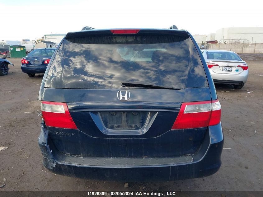 2007 Honda Odyssey VIN: 5FNRL38417B500770 Lot: 11926389