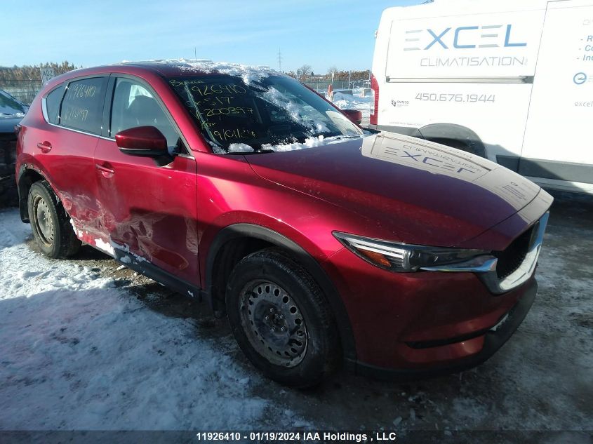 2017 Mazda Cx-5 VIN: JM3KFBDL7H0200397 Lot: 11926410