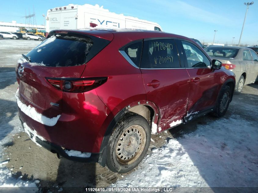 2017 Mazda Cx-5 VIN: JM3KFBDL7H0200397 Lot: 11926410