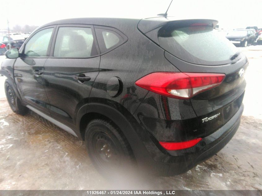 2017 Hyundai Tucson Se VIN: KM8J2CA44HU424055 Lot: 11926467