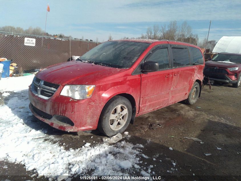 2012 Dodge Grand Caravan Se VIN: 2C4RDGBGXCR350213 Lot: 11926691