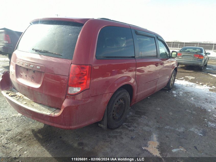 2012 Dodge Grand Caravan Se VIN: 2C4RDGBGXCR350213 Lot: 11926691