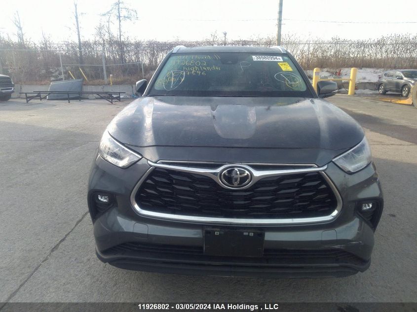 2023 Toyota Highlander L/Le/Xle/Limited/Platinum/Xse VIN: 5TDKDRBH1PS047596 Lot: 11926802