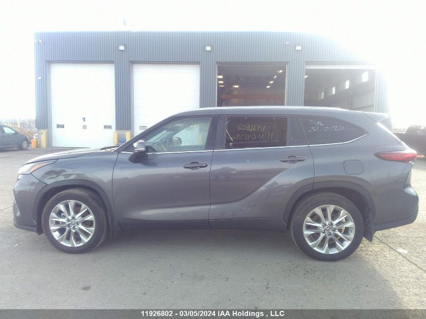 2023 Toyota Highlander L/Le/Xle/Limited/Platinum/Xse VIN: 5TDKDRBH1PS047596 Lot: 11926802