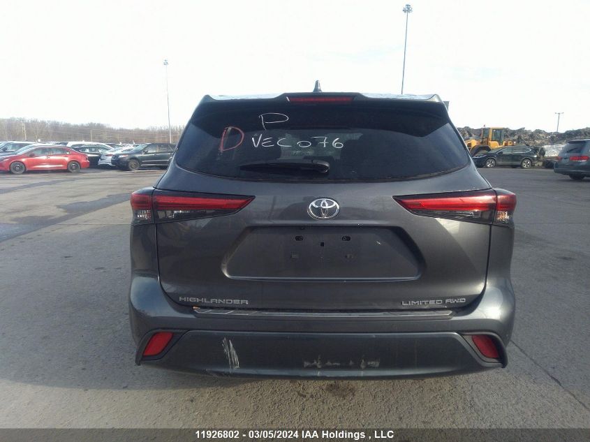 2023 Toyota Highlander L/Le/Xle/Limited/Platinum/Xse VIN: 5TDKDRBH1PS047596 Lot: 11926802
