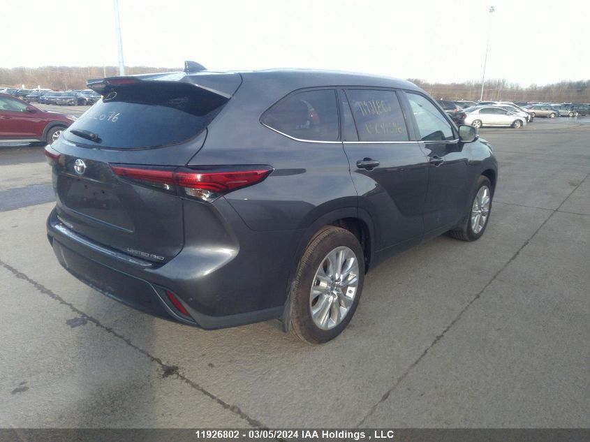 2023 Toyota Highlander L/Le/Xle/Limited/Platinum/Xse VIN: 5TDKDRBH1PS047596 Lot: 11926802