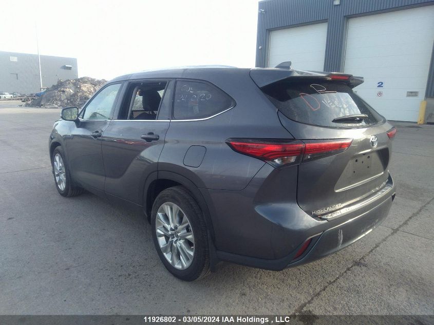 2023 Toyota Highlander L/Le/Xle/Limited/Platinum/Xse VIN: 5TDKDRBH1PS047596 Lot: 11926802