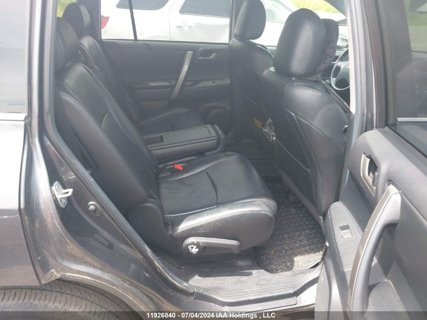 2013 Toyota Highlander Plus/Se VIN: 5TDBK3EH5DS207358 Lot: 11926840