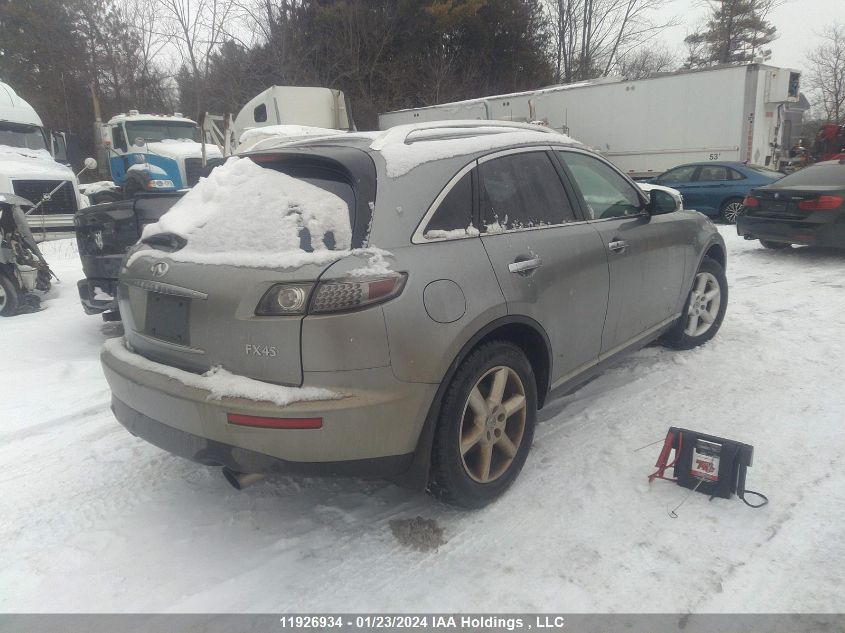 2008 Infiniti Fx45 VIN: JNRBS08W88X400211 Lot: 11926934