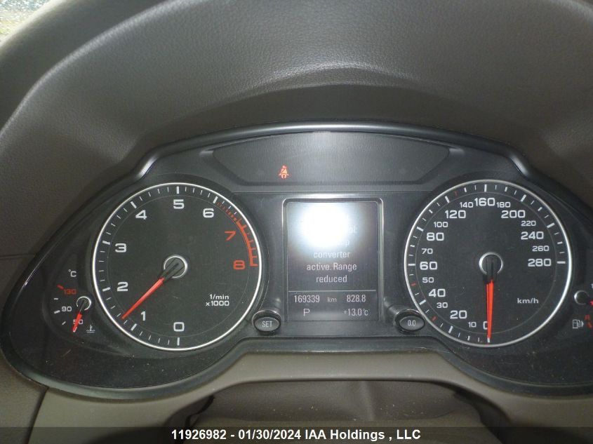 2013 Audi Q5 VIN: WA1LFCFP4DA048662 Lot: 11926982