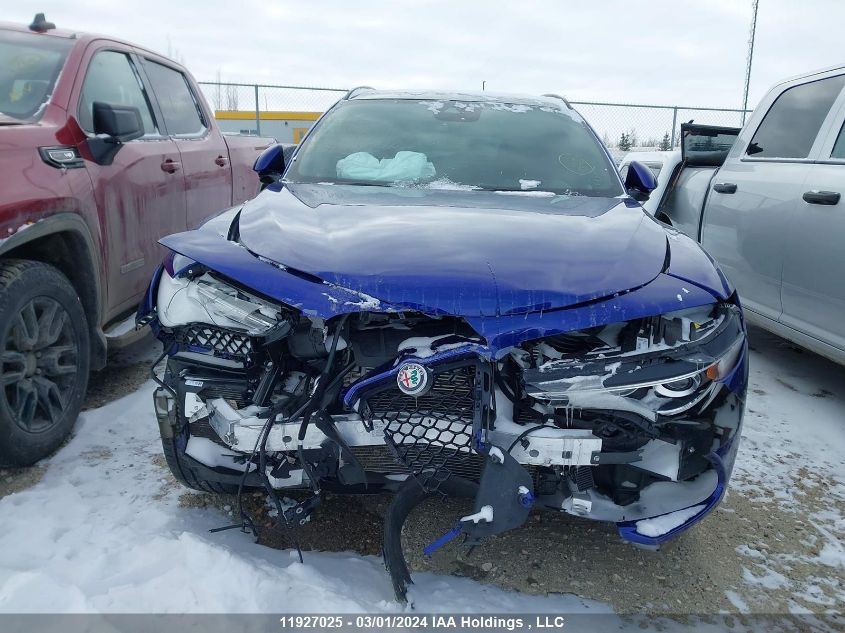 2022 Alfa Romeo Stelvio Ti Awd VIN: ZASPAKBN2N7D30857 Lot: 11927025