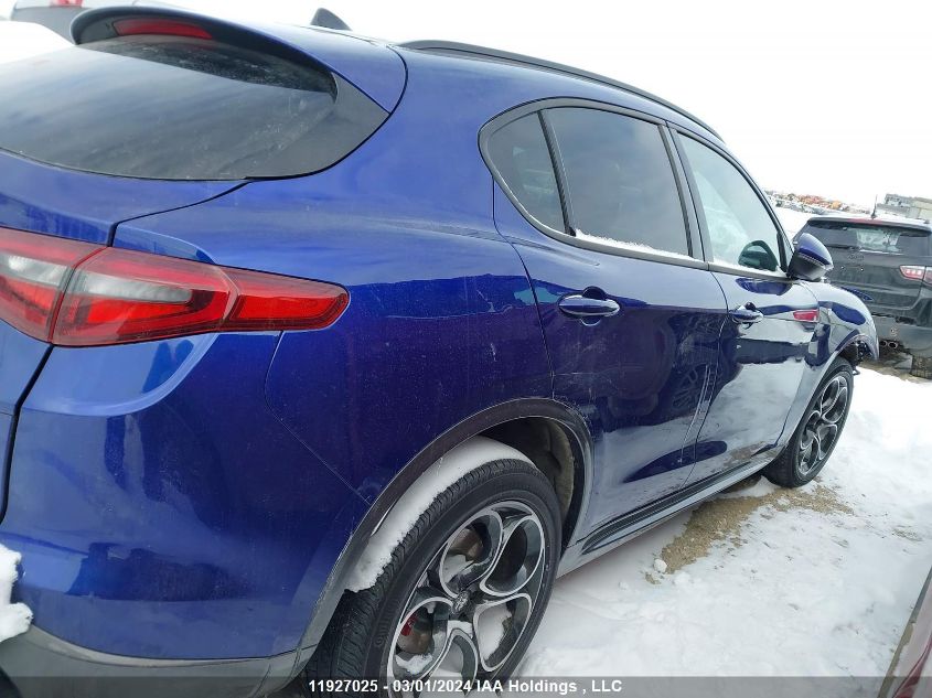 2022 Alfa Romeo Stelvio Ti Awd VIN: ZASPAKBN2N7D30857 Lot: 11927025