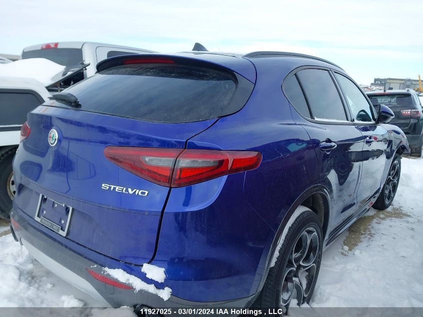 2022 Alfa Romeo Stelvio Ti Awd VIN: ZASPAKBN2N7D30857 Lot: 11927025