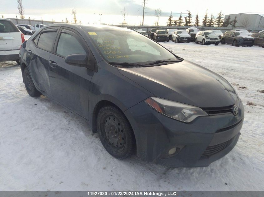 2015 Toyota Corolla Le VIN: 2T1BURHE3FC453853 Lot: 11927030