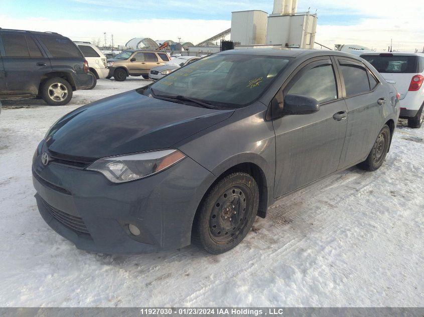 2015 Toyota Corolla Le VIN: 2T1BURHE3FC453853 Lot: 11927030