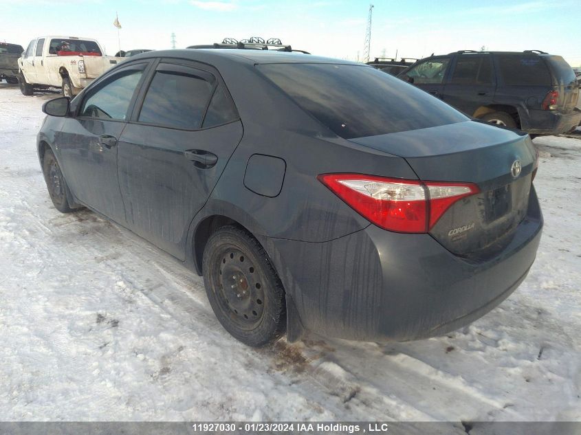 2015 Toyota Corolla Le VIN: 2T1BURHE3FC453853 Lot: 11927030