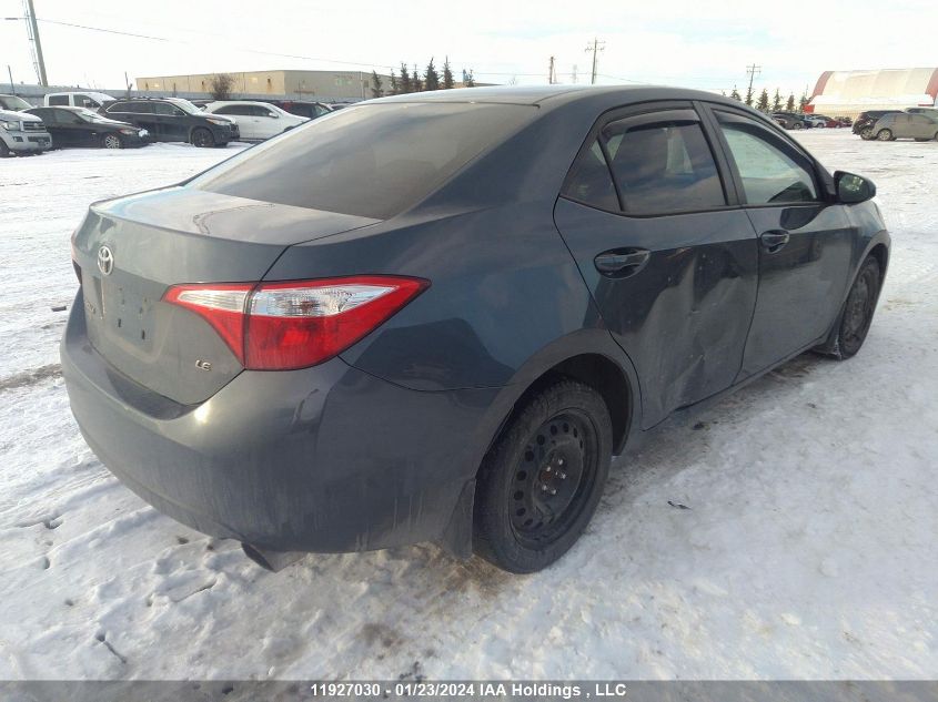 2015 Toyota Corolla Le VIN: 2T1BURHE3FC453853 Lot: 11927030