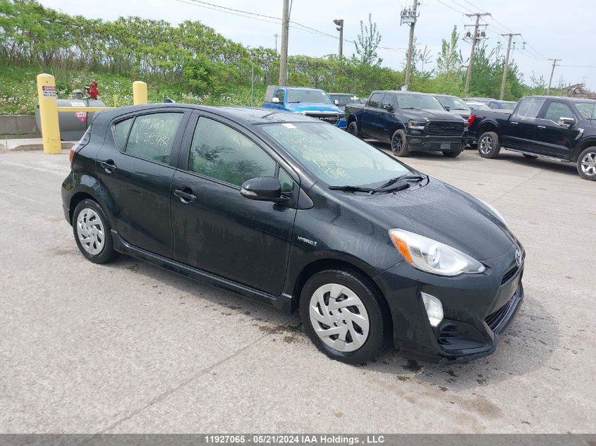 2017 Toyota Prius C Technology VIN: JTDKDTB38H1595983 Lot: 11927065