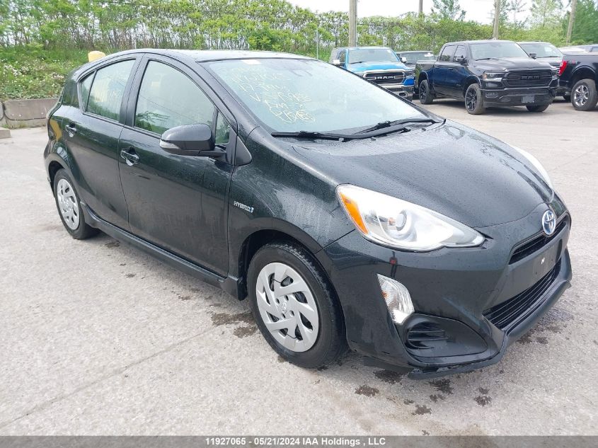 2017 Toyota Prius C Technology VIN: JTDKDTB38H1595983 Lot: 11927065