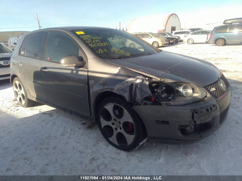 2009 Volkswagen Gti VIN: WVWHV71K19W015081 Lot: 11927094