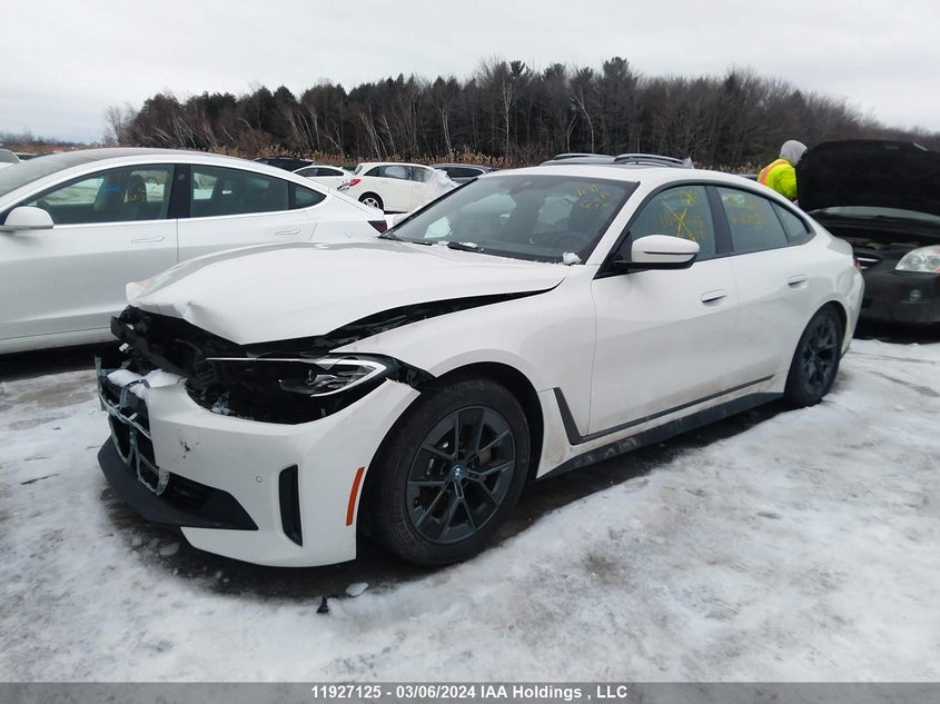 2023 BMW I4 VIN: WBY43AW03PFR35394 Lot: 11927125