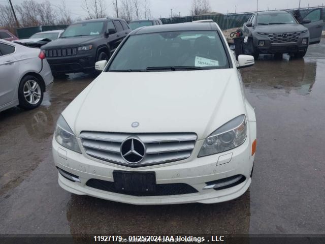 2011 Mercedes-Benz C-Class VIN: WDDGF8HB6BA508347 Lot: 11927179