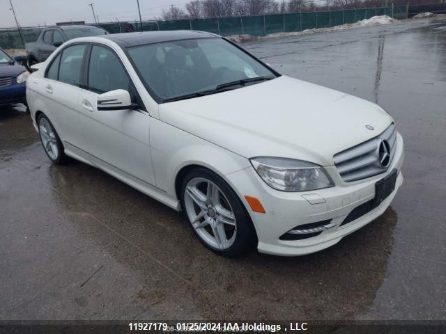 2011 Mercedes-Benz C-Class VIN: WDDGF8HB6BA508347 Lot: 11927179