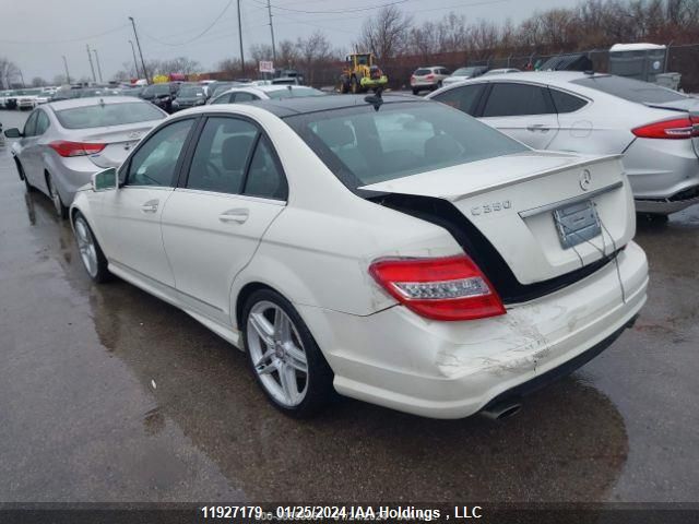 2011 Mercedes-Benz C-Class VIN: WDDGF8HB6BA508347 Lot: 11927179