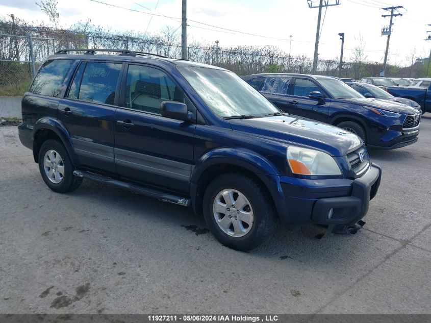 2004 Honda Pilot Lx VIN: 2HKYF18104H001792 Lot: 11927211