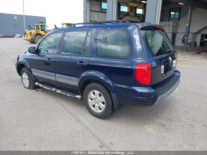 2004 Honda Pilot Lx VIN: 2HKYF18104H001792 Lot: 11927211